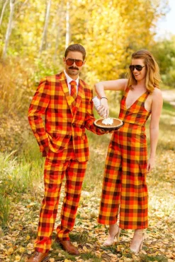 That 70s Suit - Thanksgiving Plaid Suit