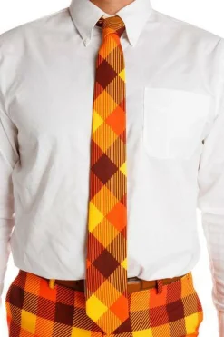 That 70's Tie - Thanksgiving Plaid Tie