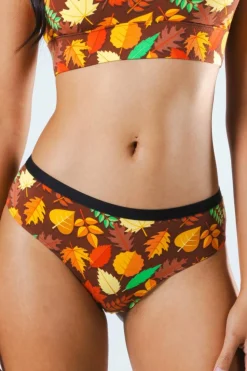 The Acorn Hoard - Fall Leaves Cheeky Underwear