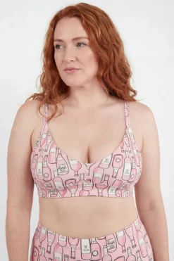 The All Day - Rosé Wine Boob Hammock™ Plunge Bralette