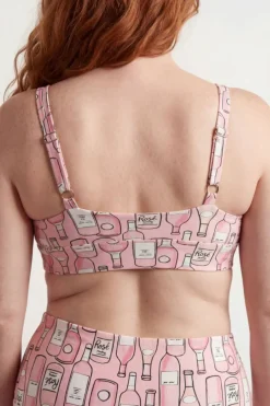 The All Day - Rosé Wine Boob Hammock™ Plunge Bralette