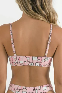 The All Day - Rosé Wine Boob Hammock™ Triangle Bralette