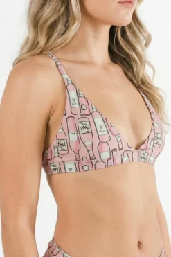 The All Day - Rosé Wine Boob Hammock™ Triangle Bralette