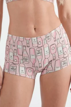 The All Day - Rosé Wine Modal Boyshort Underwear