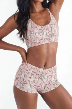 The All Day - Rosé Wine Modal Boyshort Underwear
