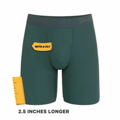 The Alloy - Dark Teal Ball Hammock® Boxer - Long Leg