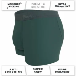 The Alloy - Dark Teal Ball Hammock® Pouch Trunks Underwear