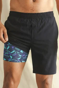 The Anti-Bounce - Black Ball Hammock® 9 Inch Athletic Shorts