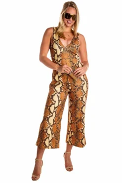 The Antidote - Snakeskin Jumpsuit