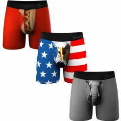 The Apex Mix - Ball Hammock® Pouch Boxer Briefs with Fly 3 Pack