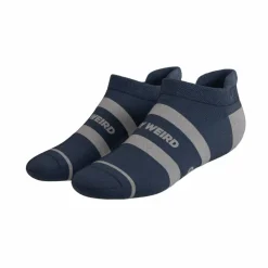The Arctic - Navy and Grey Heel Hammock™ Ankle Socks