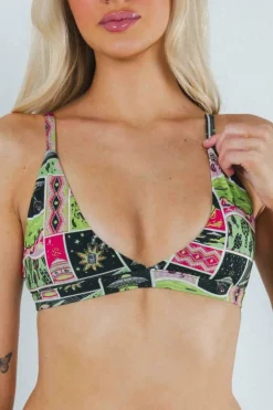 The Area 51 - Retro-Futuristic Alien Boob Hammock™ Triangle Bralette
