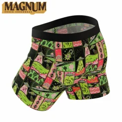 The Area 51 - Retro-Futuristic Alien Ball Hammock® Magnum Big Pouch Underwear