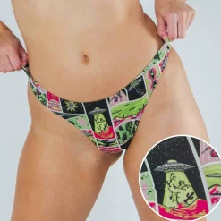 The Area 51 - Retro-Futuristic Alien MicroModal Thong