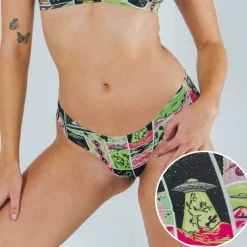 The Area 51 - Retro-Futuristic Alien Seamless Thong