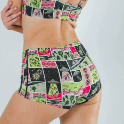 The Area 51 - Retro-Futuristic Alien Modal Boyshort Underwear