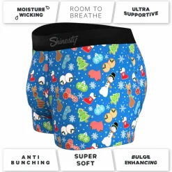 The Baked Goodies - Christmas Cookies Ball Hammock® Pouch Trunks Underwear