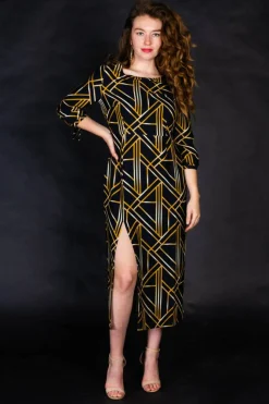 The Ball Droppers - Midi Formal Dress