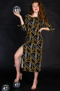 The Ball Droppers - Midi Formal Dress