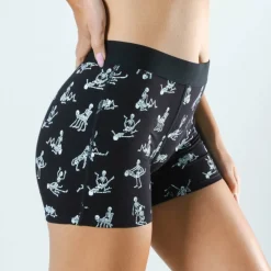 The Bare Back Bones - Glow in the Dark Skeletons Women’s Boxers