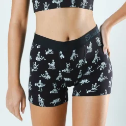 The Bare Back Bones - Glow in the Dark Skeletons Women’s Boxers