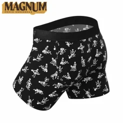 The Bare Back Bones - Glow In The Dark Skeletons Ball Hammock® Magnum Big Pouch Underwear