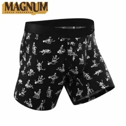The Bare Back Bones - Glow In The Dark Skeletons Ball Hammock® Magnum Big Pouch Underwear