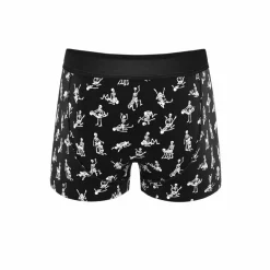 The Bare Back Bones - Glow in the Dark Skeletons Ball Hammock® Pouch Trunks Underwear