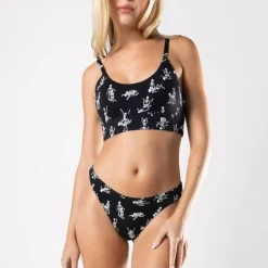 The Bare Back Bones - Glow in the Dark Skeletons MicroModal Thong