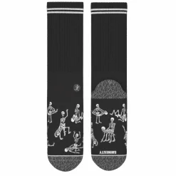 The Bare Back Bones - Skeletons Heel Hammock™ Crew Socks