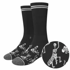 The Bare Back Bones - Skeletons Heel Hammock™ Crew Socks