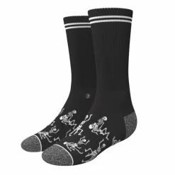 The Bare Back Bones - Skeletons Heel Hammock™ Crew Socks