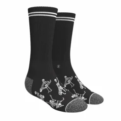The Bare Back Bones - Skeletons Heel Hammock™ Crew Socks