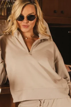 The Beaches - Sand Sexy Terry™ Women’s Half Zip