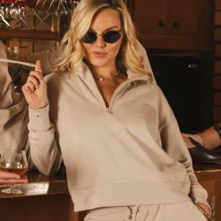 The Beaches - Sand Sexy Terry™ Women’s Half Zip