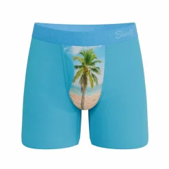 The Beach Please - Palm Tree Ball Hammock® Magnum Big Pouch Underwear