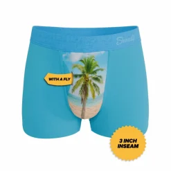The Beach Please - Palm Tree Ball Hammock® Pouch Trunks Underwear