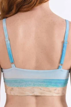The Beach Please - Palm Tree Boob Hammock™ Scoop Bralette