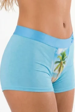The Beach Please - Palm Tree Women’s Boxers