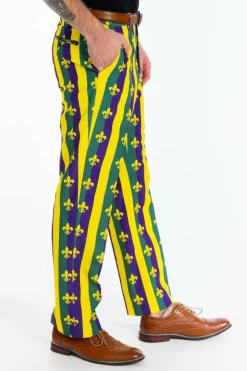 The Beignets For Breakfast - Mardi Gras Suit Pants