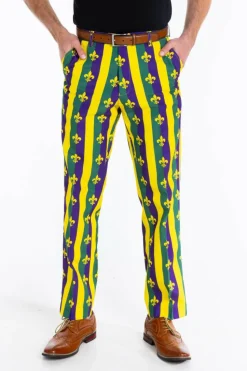 The Beignets For Breakfast - Mardi Gras Suit Pants