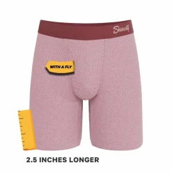 The Bell Pep - Red Chambray Ball Hammock® Boxer - Long Leg