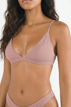 The Bell Pep - Red Chambray Boob Hammock™ Triangle Bralette