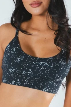 The Big Bang - Glow In The Dark Constellation Boob Hammock™ Scoop Bralette