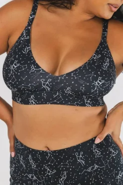 The Big Bang - Glow in the Dark Constellation Boob Hammock™ Plunge Bralette