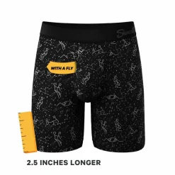 The Big Bang - Glow In The Dark Constellation Ball Hammock® Boxer - Long Leg