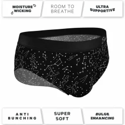 The Big Bang - Glow In The Dark Constellation Ball Hammock® Pouch Underwear Briefs