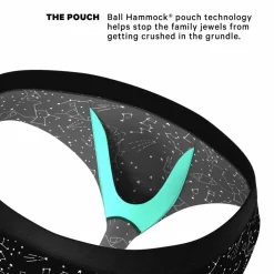 The Big Bang - Glow In The Dark Constellation Ball Hammock® Pouch Underwear Briefs
