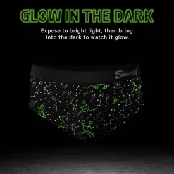 The Big Bang - Glow In The Dark Constellation Ball Hammock® Pouch Underwear Briefs