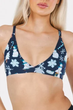 The Big Blizzard - Naughty Snowmen Boob Hammock™ Triangle Bralette